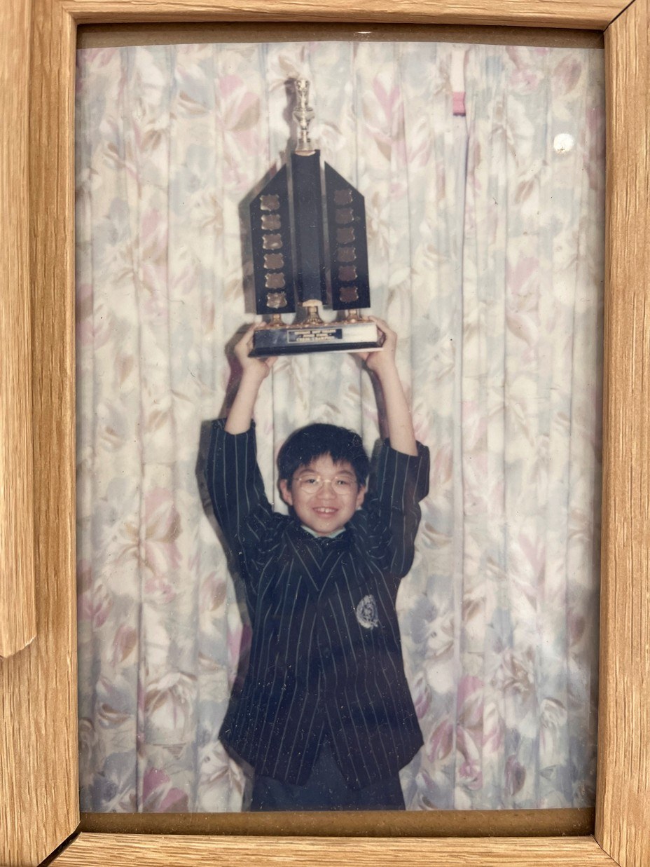 Ross Lam winning the Brisbane Boys' College Chess Competition